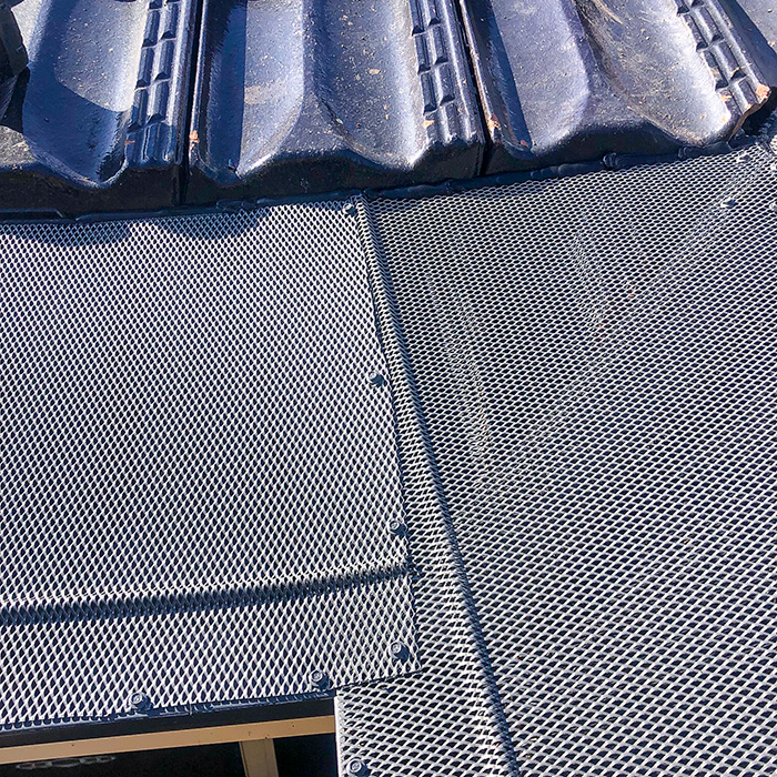  New mesh profiles for roofs of all types. 